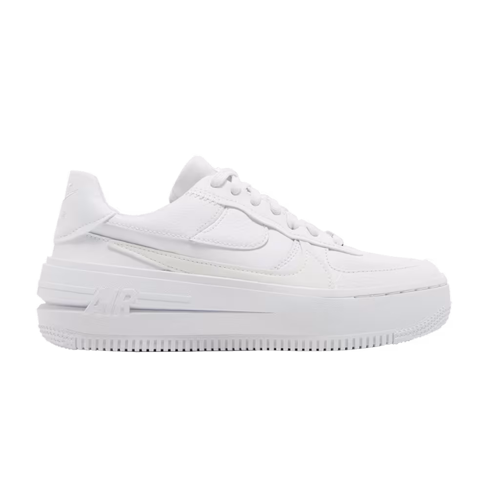 Nike Women's Air Force 1 PLT.AF.ORM Triple White