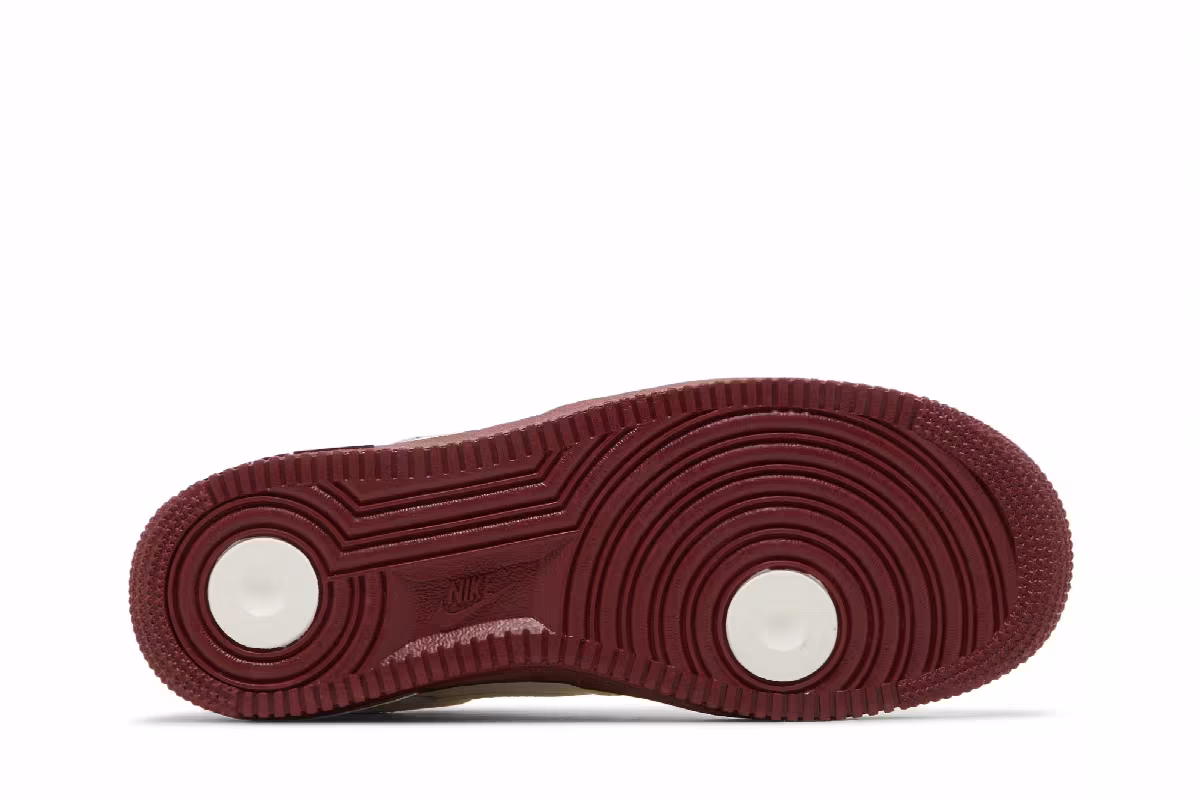 Nike Women's Air Force 1 40th Anniversary - Sail Team Red, view 5