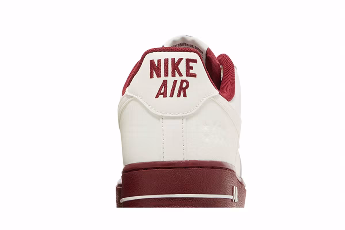Nike Women's Air Force 1 40th Anniversary - Sail Team Red, view 8