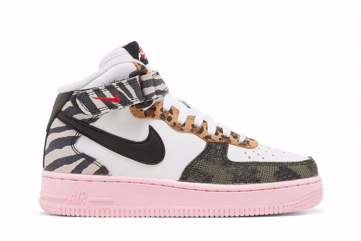 Nike Women's Air Force 1 Mid Tunnel Walk, view 2