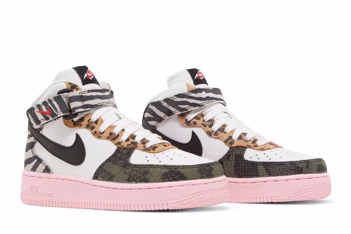 Nike Women's Air Force 1 Mid Tunnel Walk, view 9