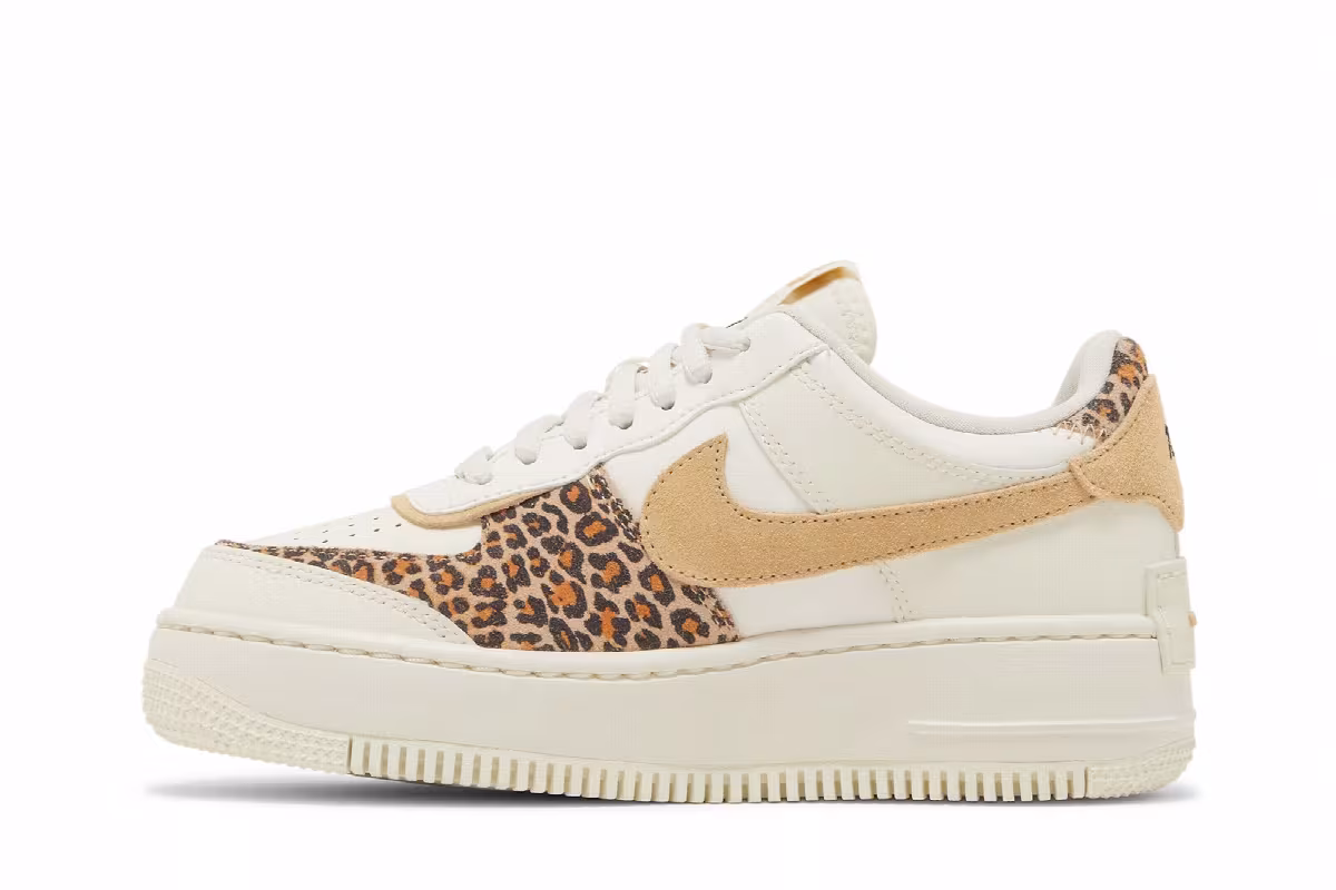 Nike Women's Air Force 1 Shadow Leopard, view 4
