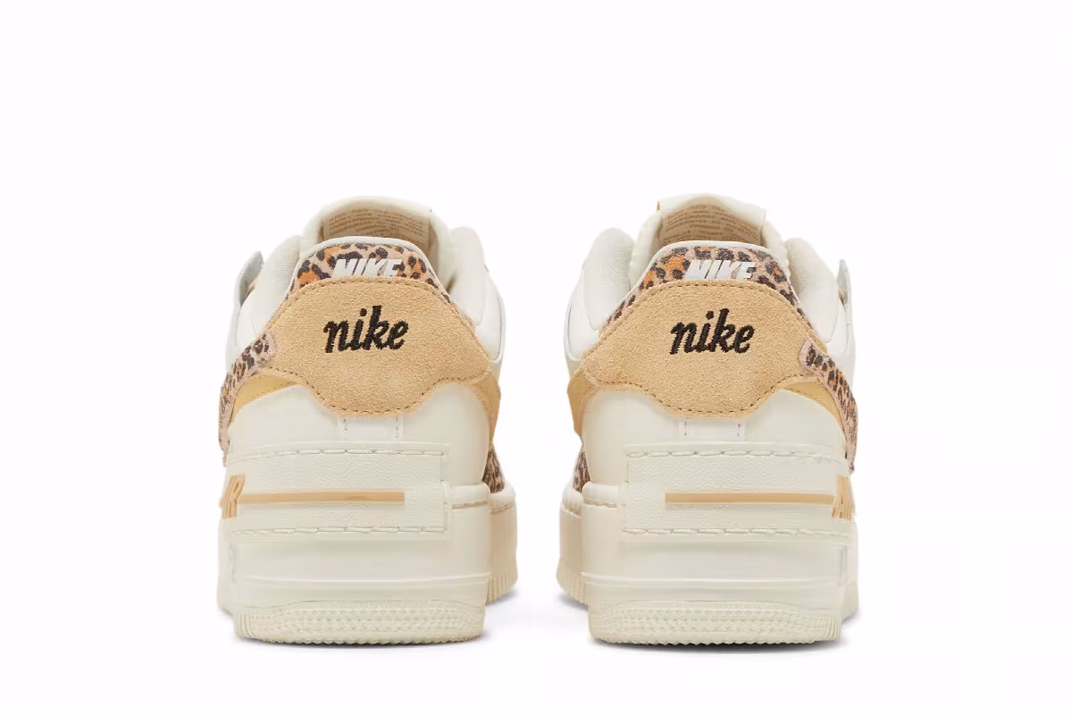 Nike Women's Air Force 1 Shadow Leopard, view 7