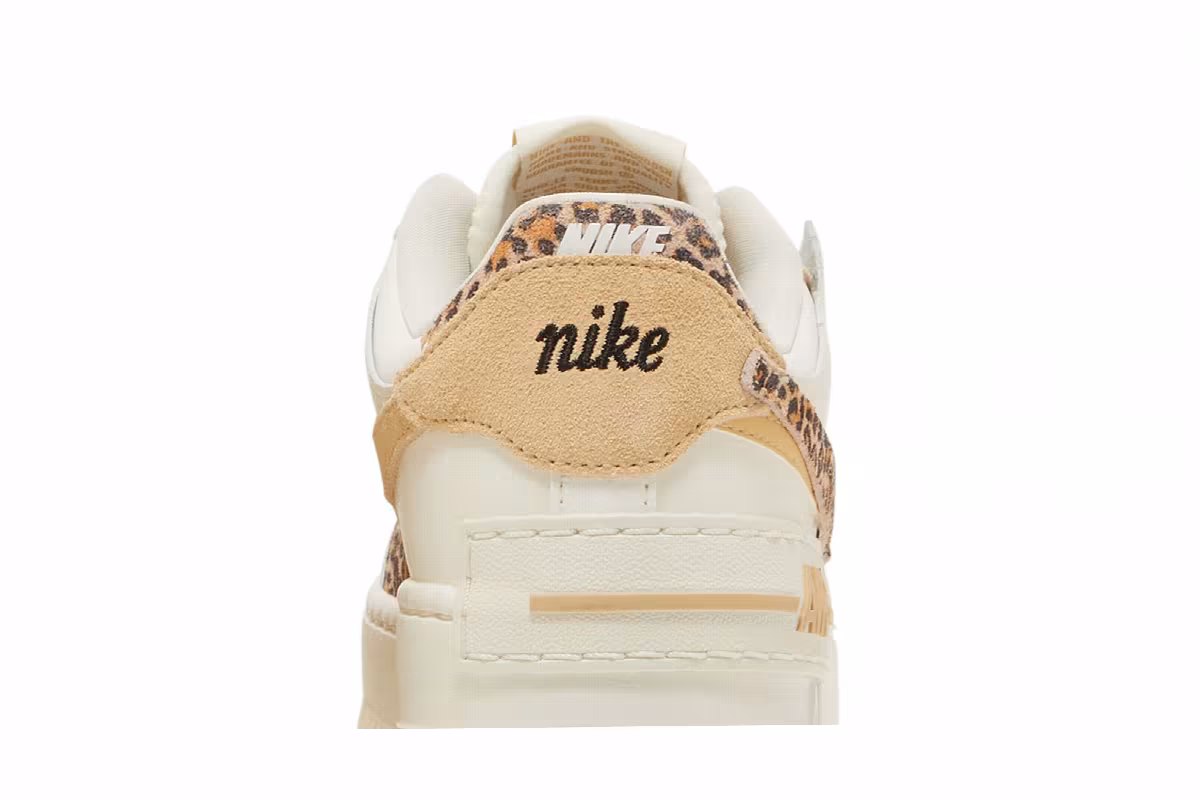 Nike Women's Air Force 1 Shadow Leopard, view 8