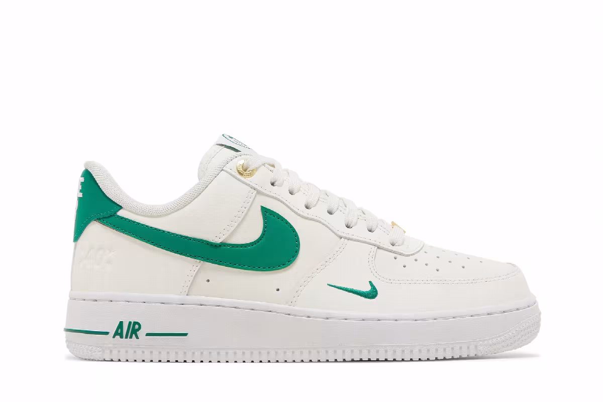 Nike Women's Air Force 1 Sail Malachite, view 2