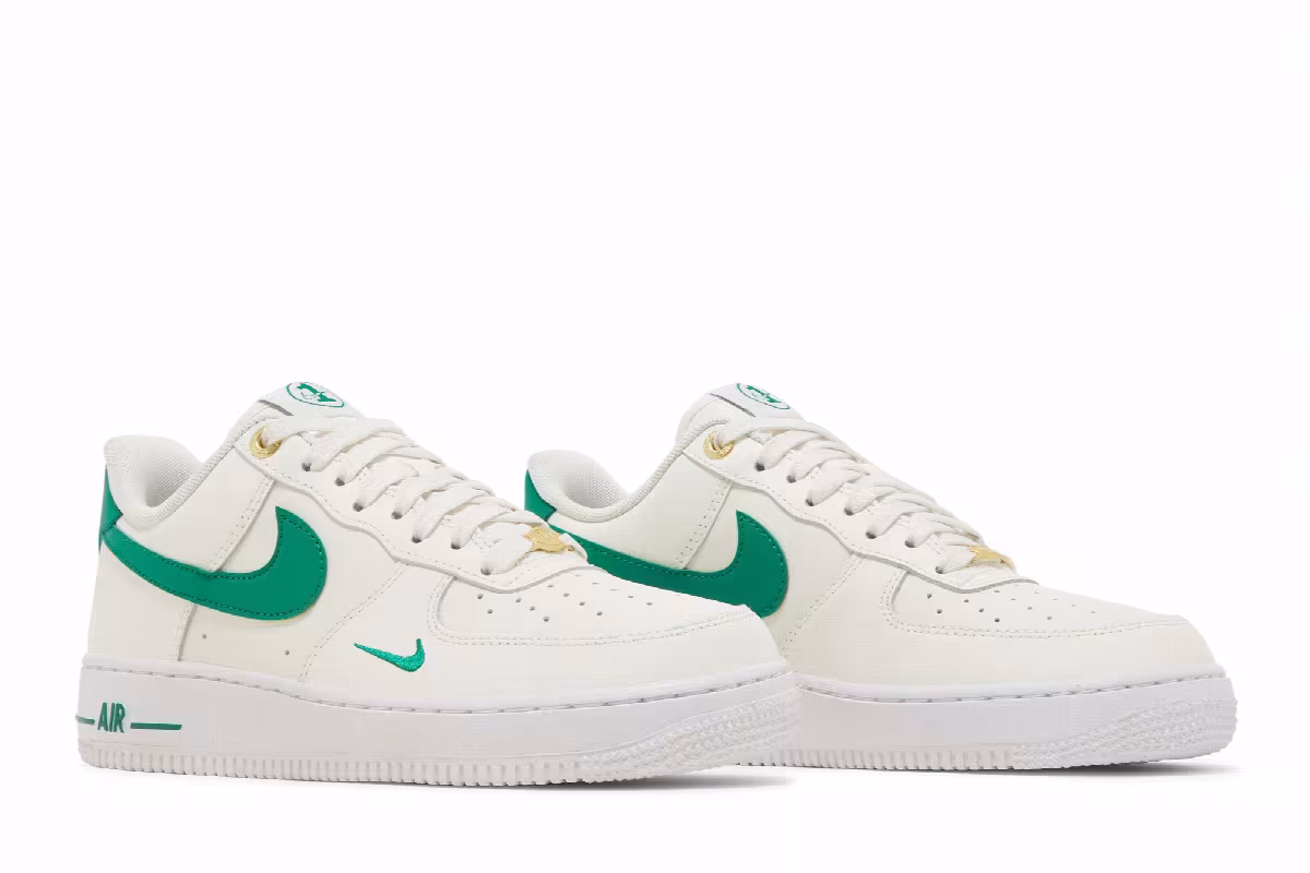 Nike Women's Air Force 1 Sail Malachite, view 9
