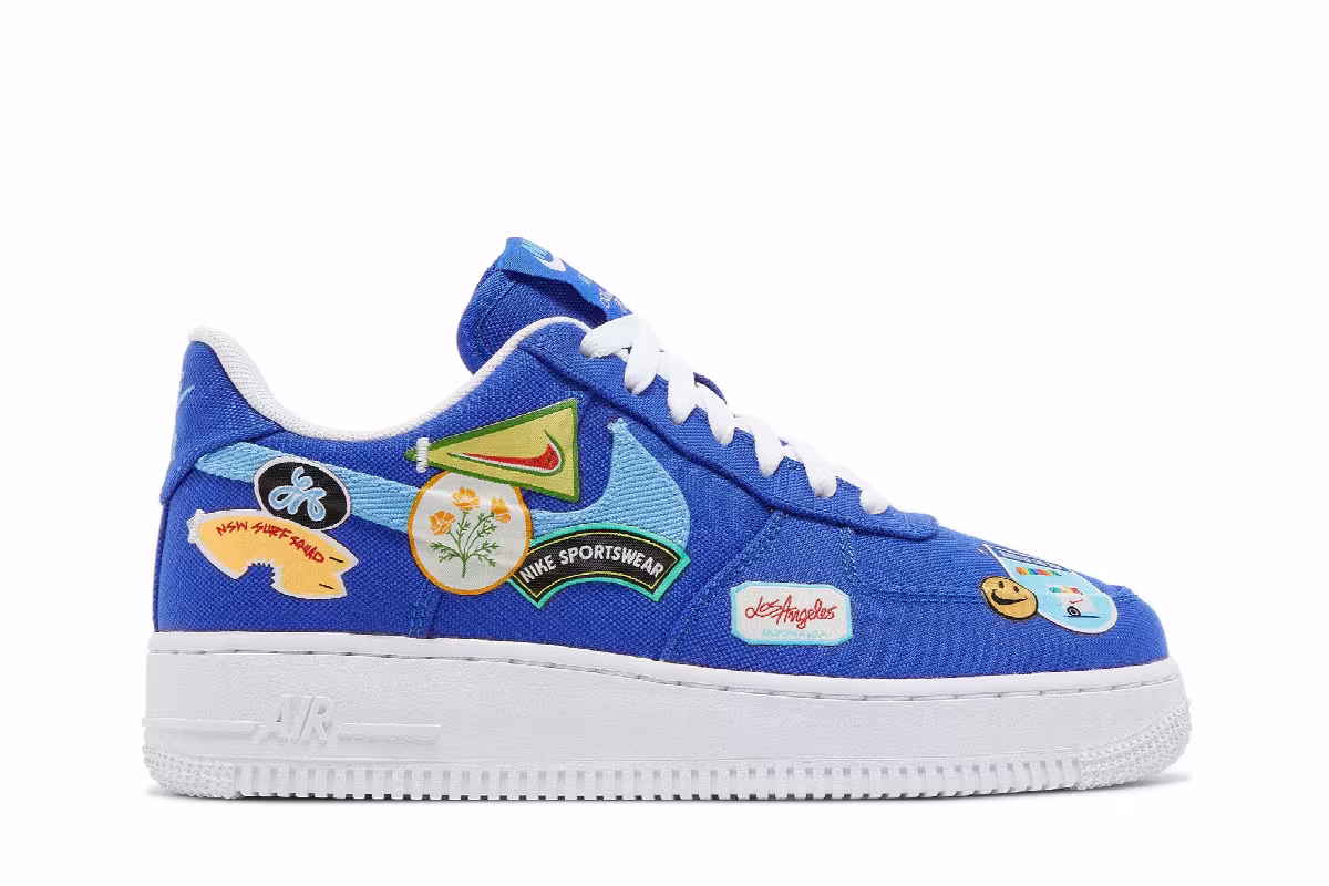 Nike Women's Air Force 1 Patched Up - Los Angeles, view 2