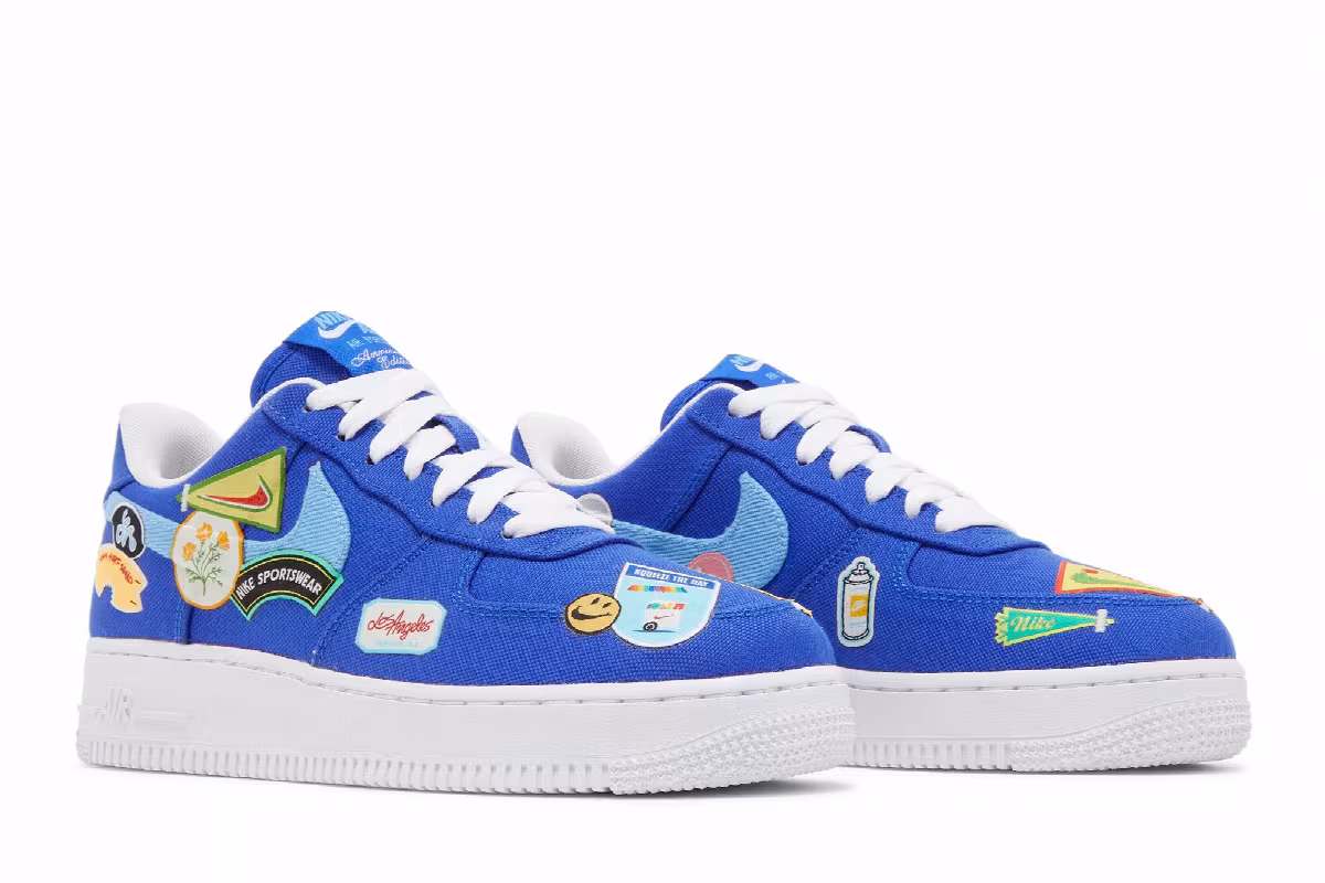 Nike Women's Air Force 1 Patched Up - Los Angeles, view 9