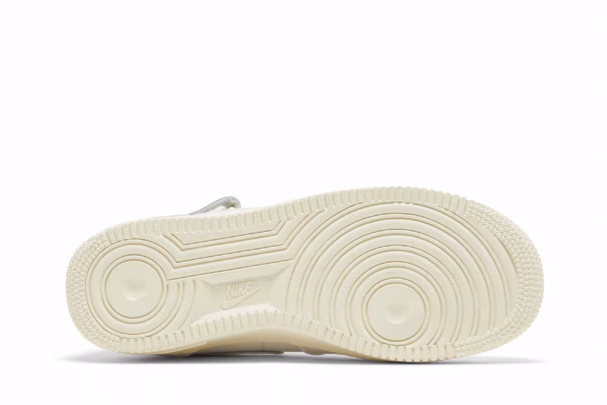 Nike Women's Air Force 1 White Canvas, view 5