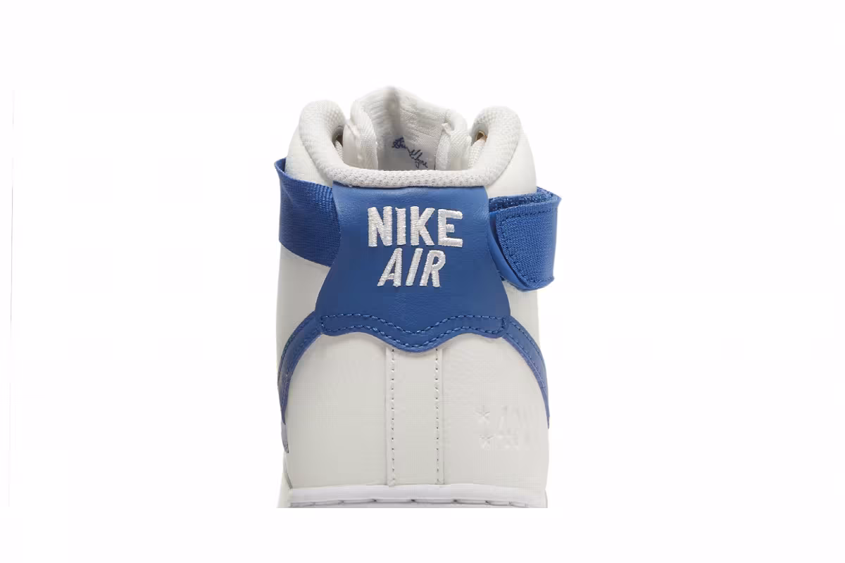 Nike Women's Air Force 1 High SE 40th Anniversary - Sail Blue Jay, view 8