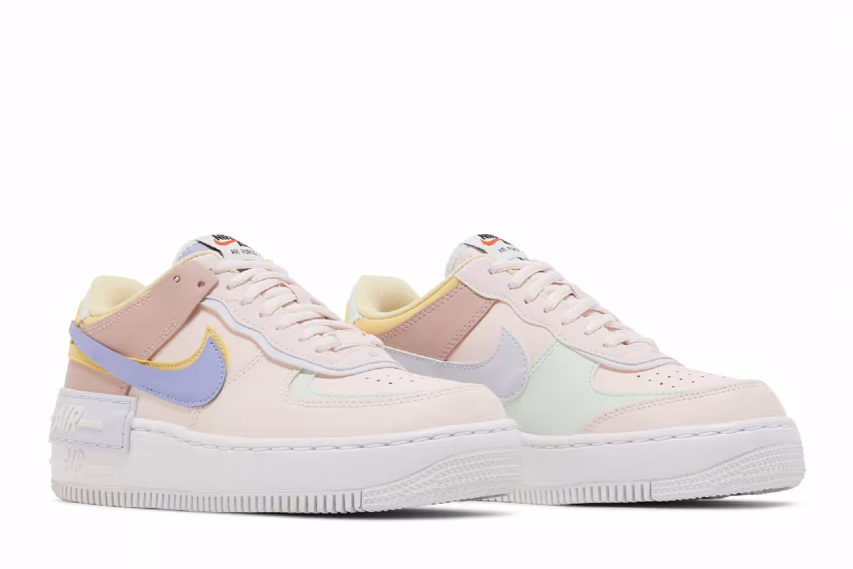 Nike Women's Air Force 1 Shadow Light Soft Pink, view 9