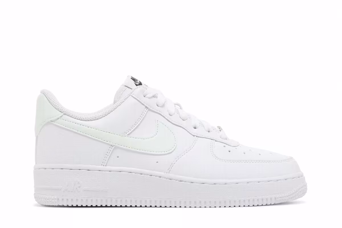 Nike Women's Air Force 1 White Barely Green, view 2