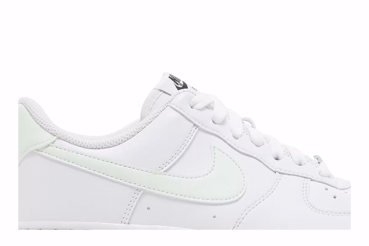 Nike Women's Air Force 1 White Barely Green, view 3