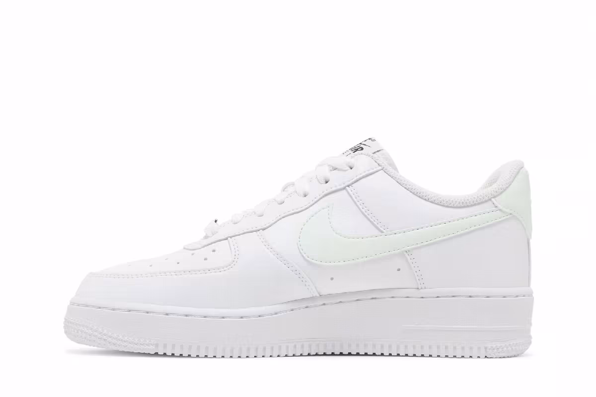 Nike Women's Air Force 1 White Barely Green, view 4