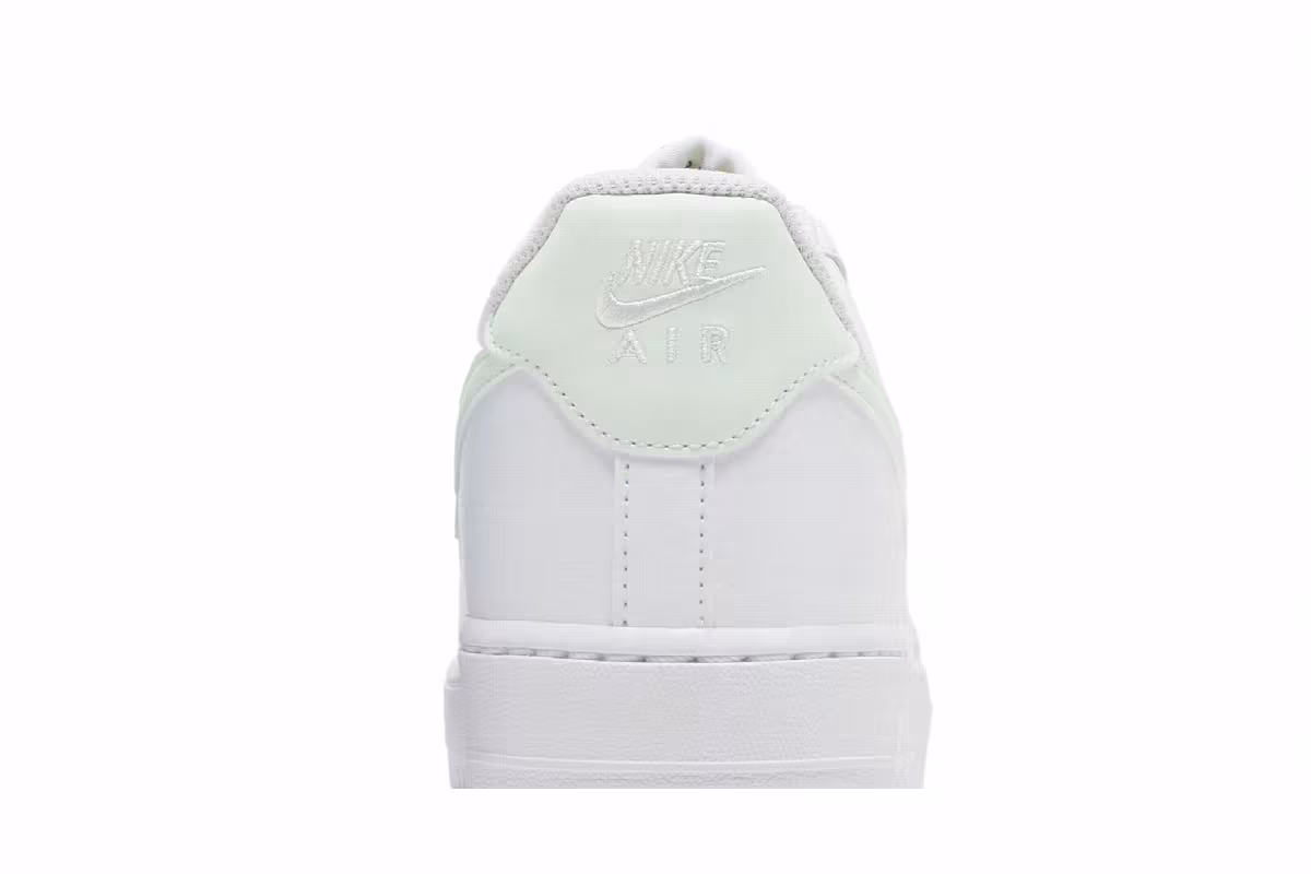 Nike Women's Air Force 1 White Barely Green, view 8