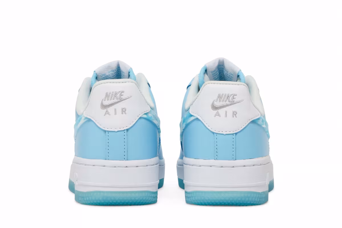Nike Women's Air Force 1 Nail Art - Celestine Blue, view 7