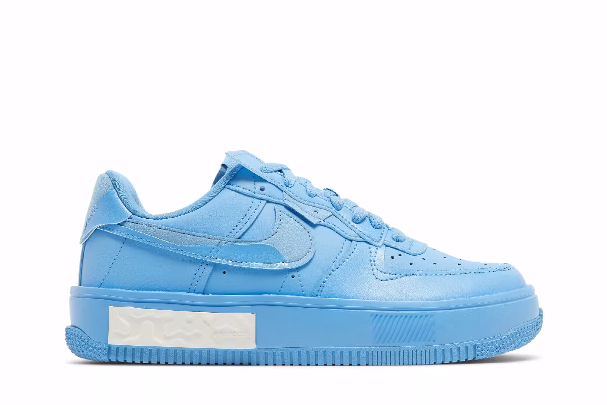Nike Women's Air Force 1 Fontanka University Blue, view 2