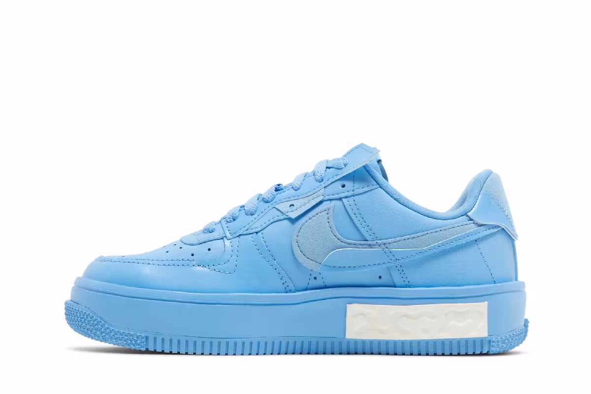 Nike Women's Air Force 1 Fontanka University Blue, view 4