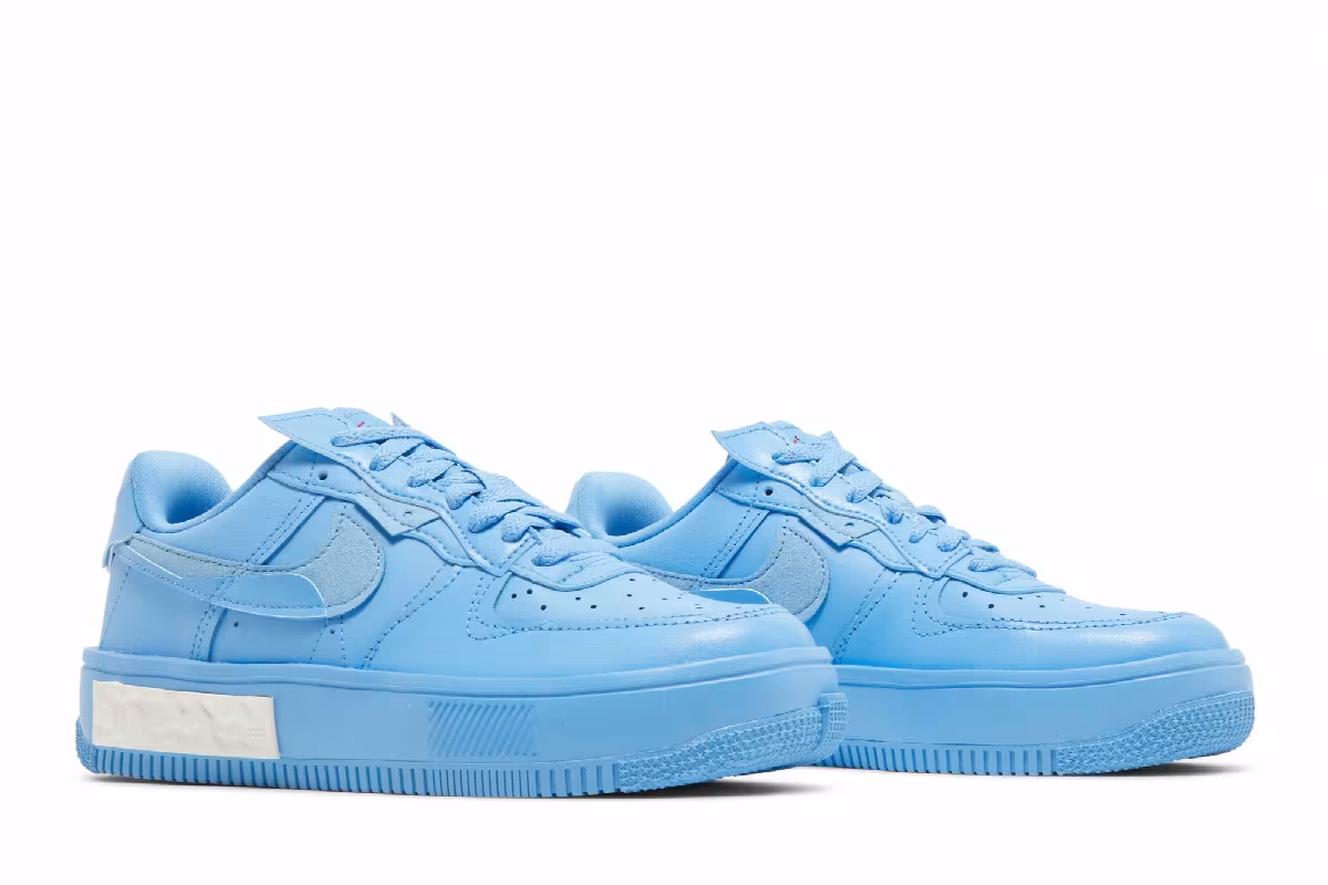 Nike Women's Air Force 1 Fontanka University Blue, view 9