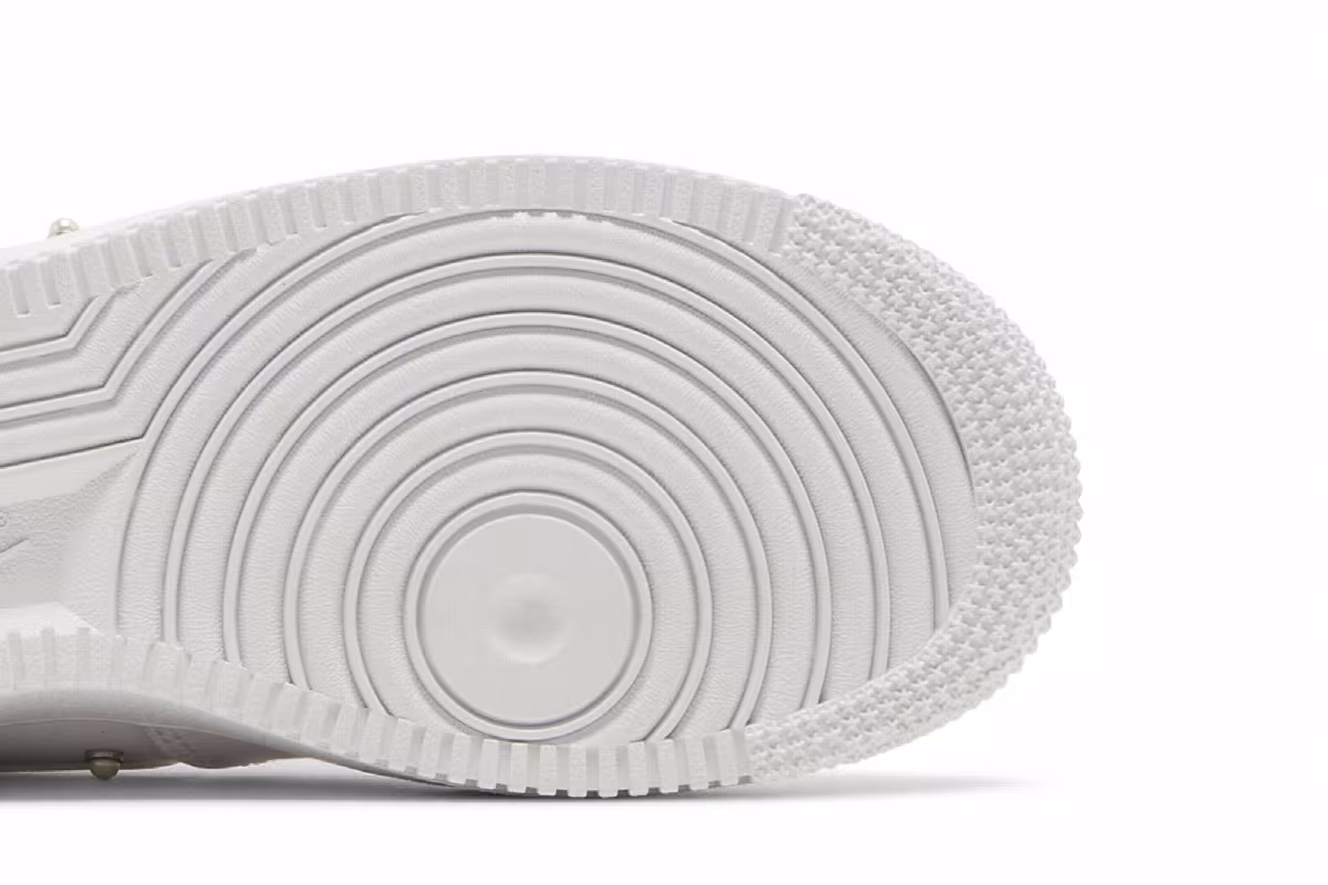 Nike Women's Air Force 1 Low Pearl White, view 6