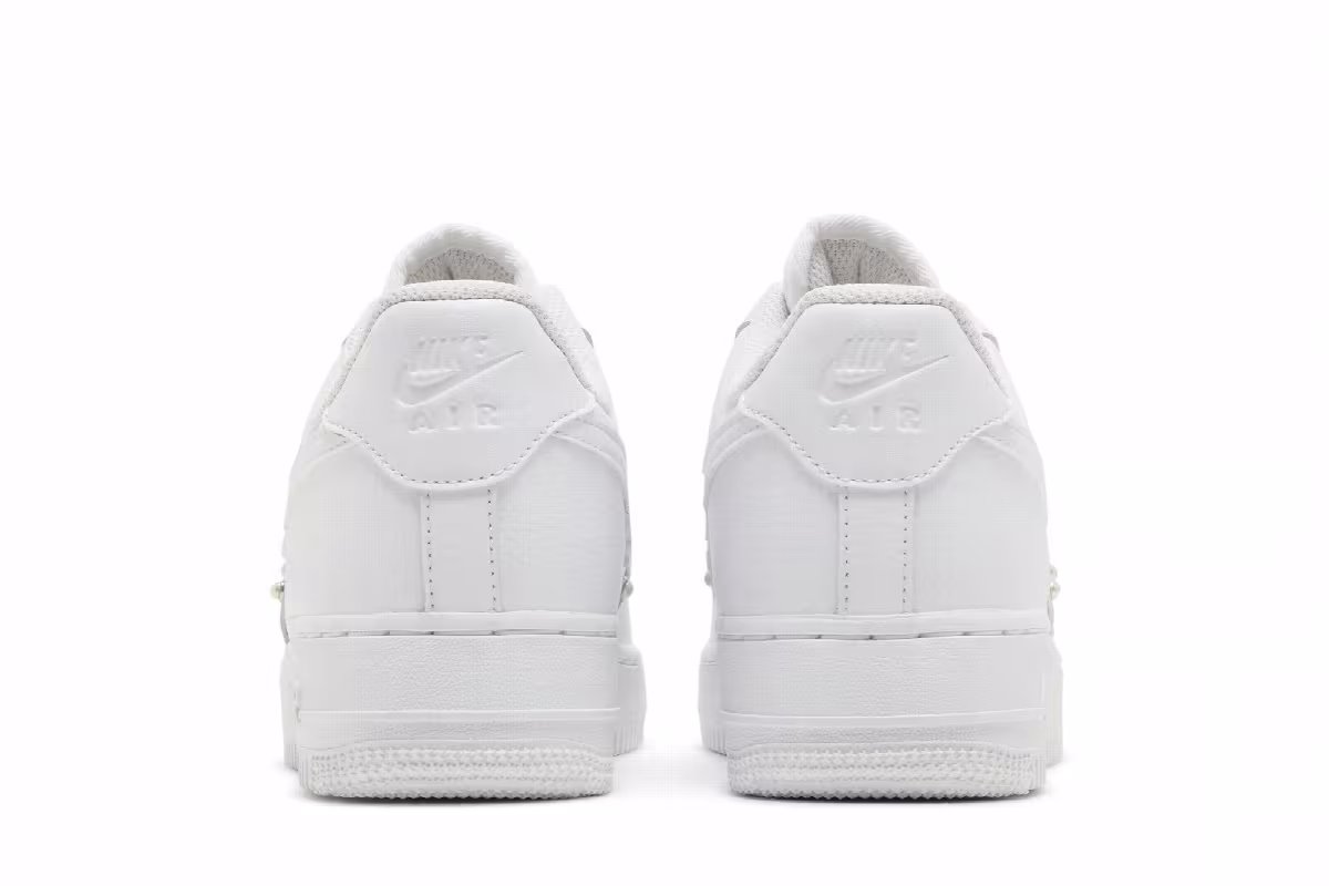 Nike Women's Air Force 1 Low Pearl White, view 7