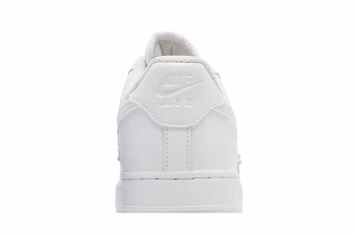 Nike Women's Air Force 1 Low Pearl White, view 8