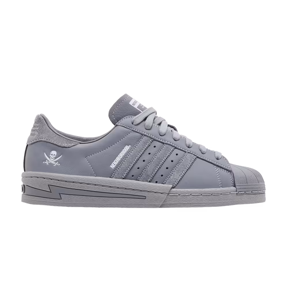 Neighborhood x adidas Superstar Cement Grey