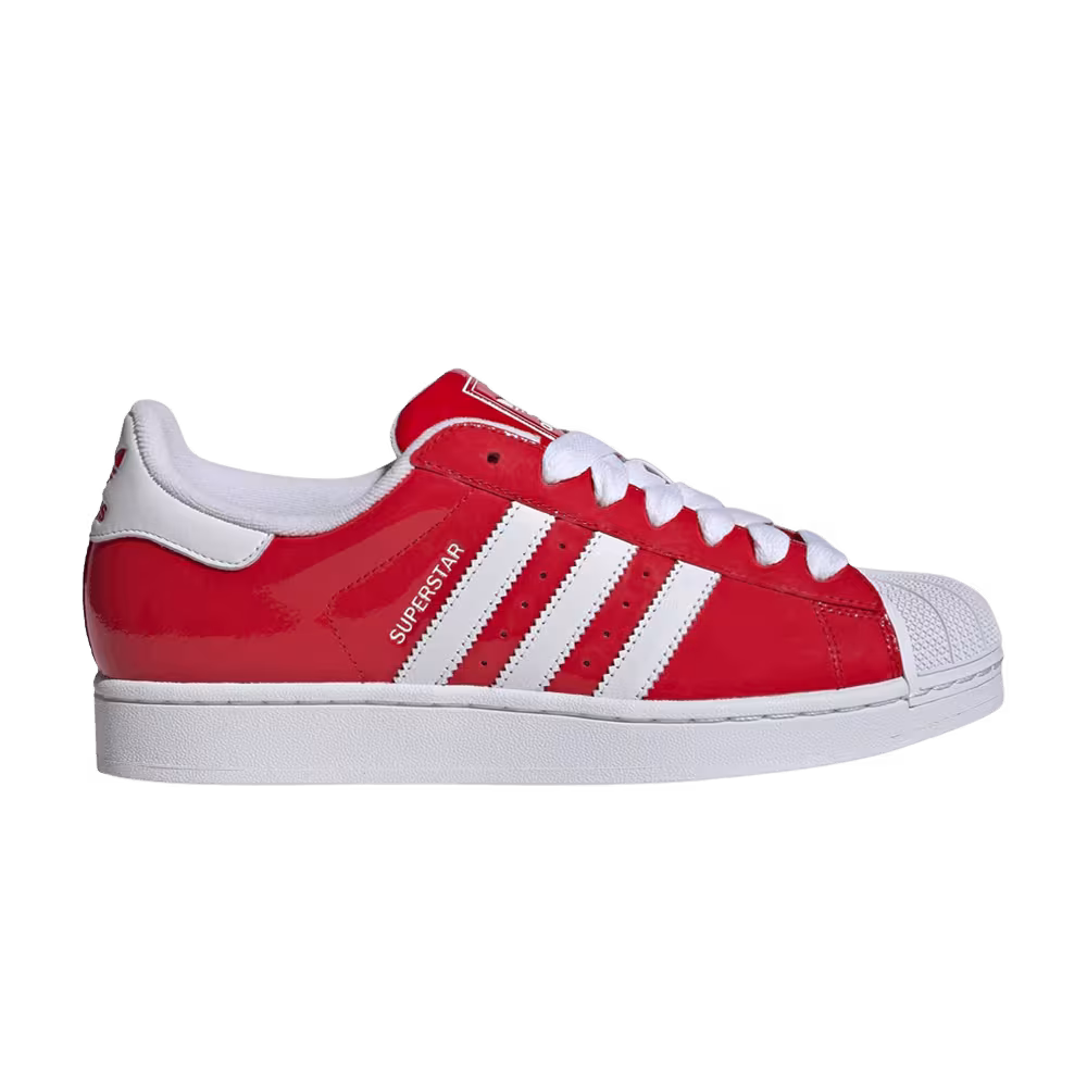 adidas Superstar 2 Cloud White Better Scarlet