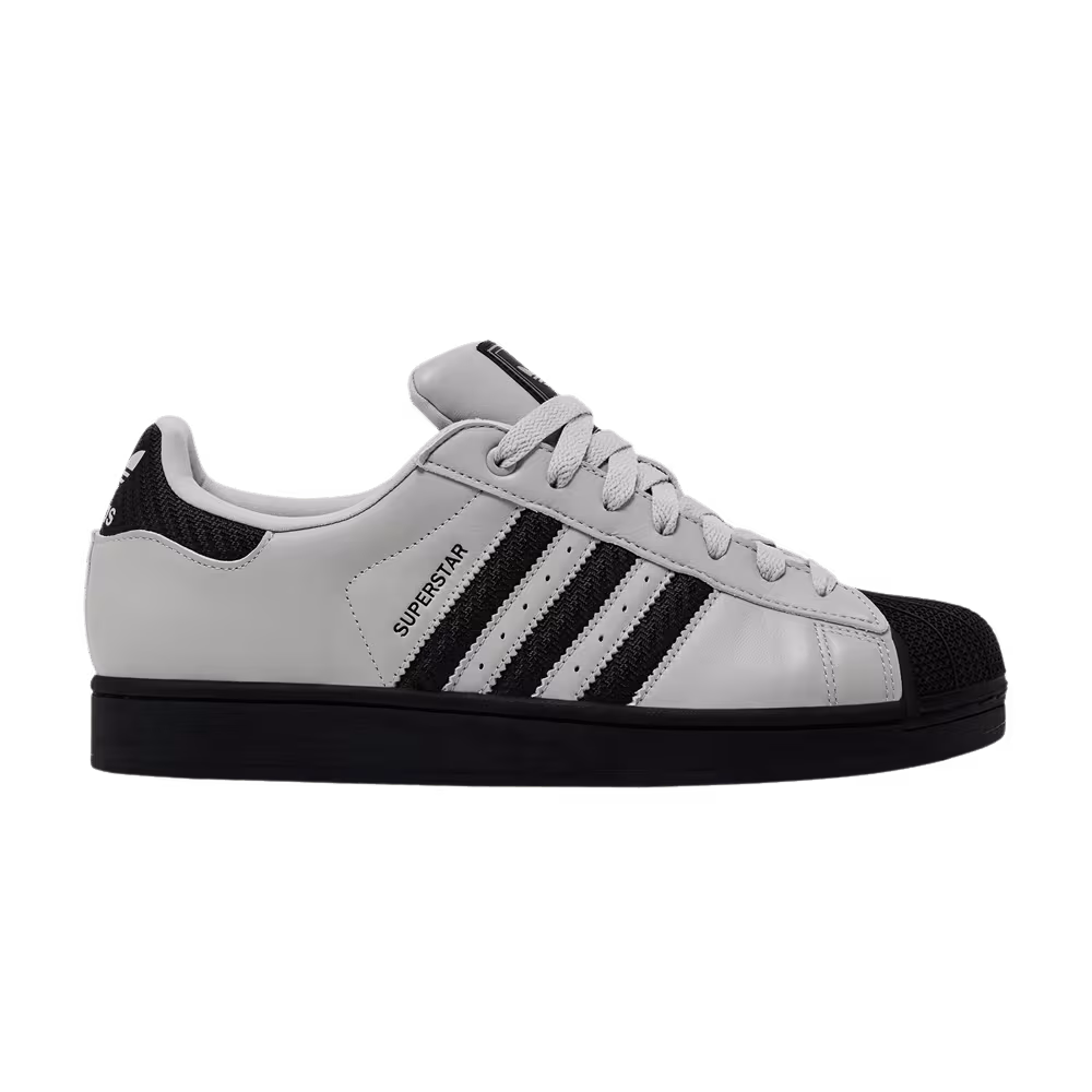 adidas Superstar II Grey Core Black