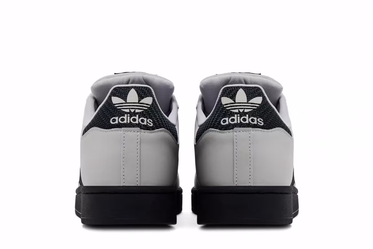 adidas Superstar II Grey Core Black, view 7