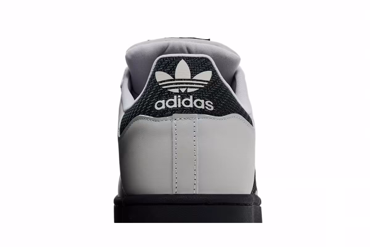 adidas Superstar II Grey Core Black, view 8
