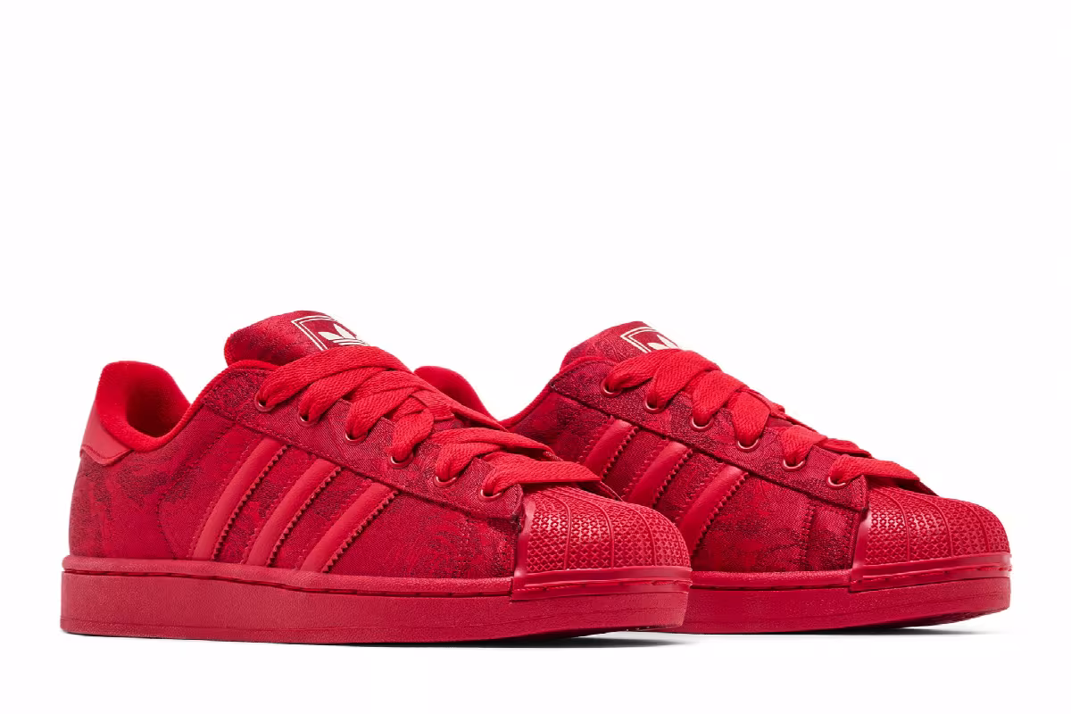 adidas Superstar 2 Better Scarlet Wonder White, view 9