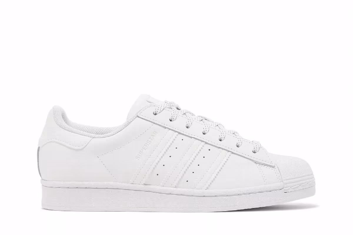 Adidas Superstar Triple White, view 2
