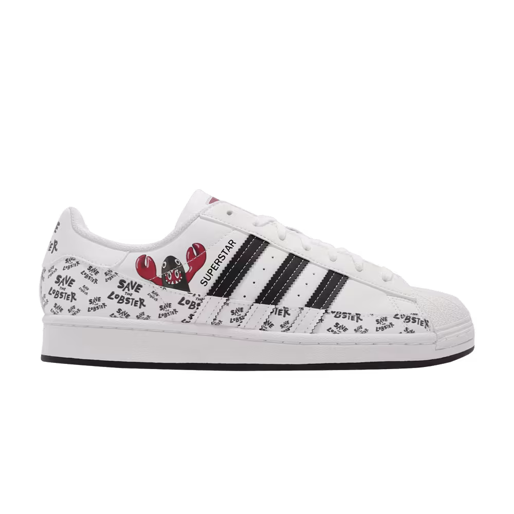 Philip Colbert x adidas Superstar Save The Lobster
