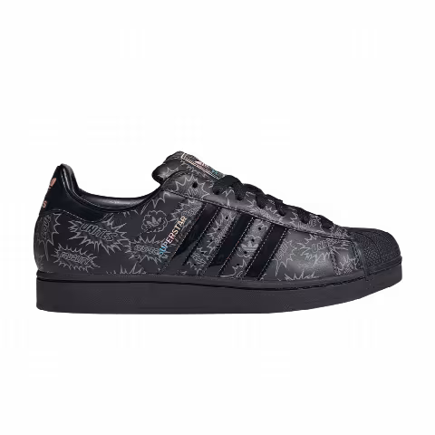 adidas Superstar II 'Core Black Supplier Colour Lucid Aquamarine'