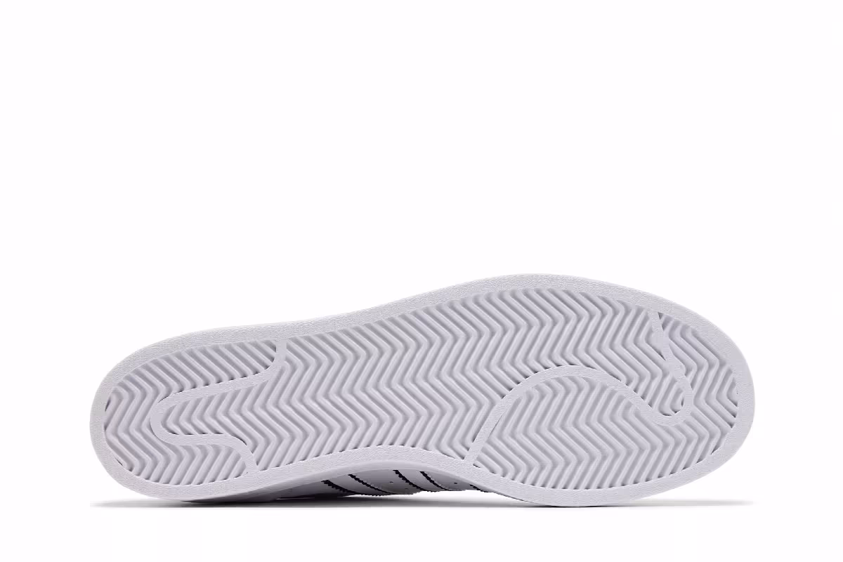 adidas Superstar White Black Outlined, view 5