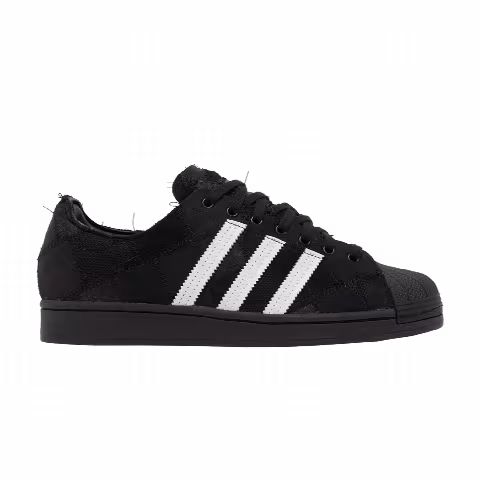 atmos x RECOUTURE x adidas Superstar 'Patchwork - Black'