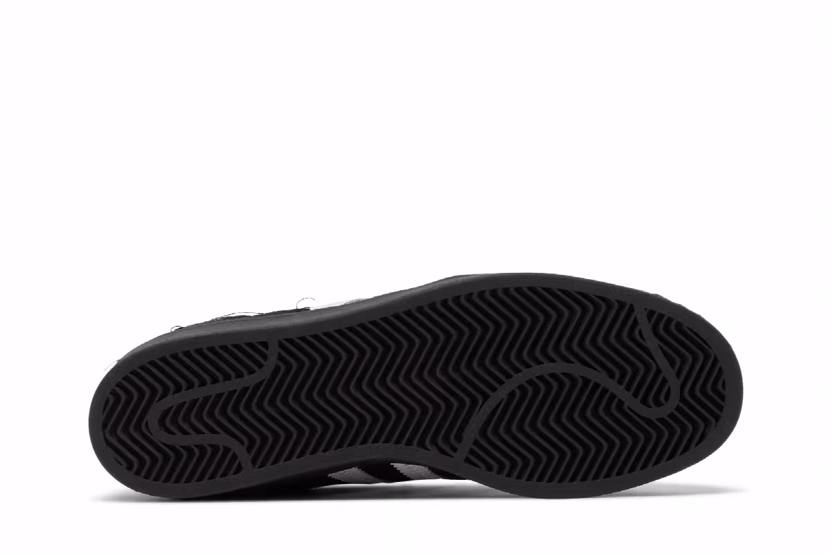 atmos x RECOUTURE x adidas Superstar Patchwork - Black, view 5