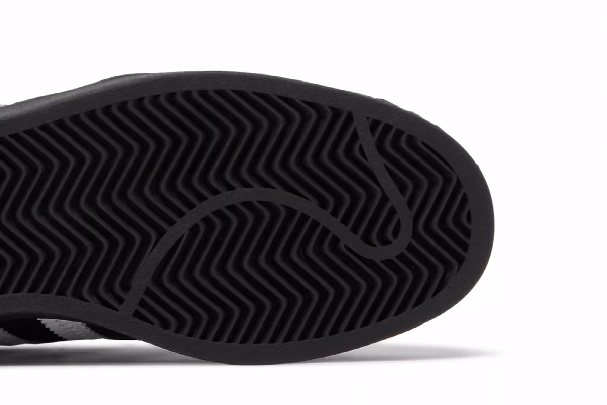 atmos x RECOUTURE x adidas Superstar Patchwork - Black, view 6