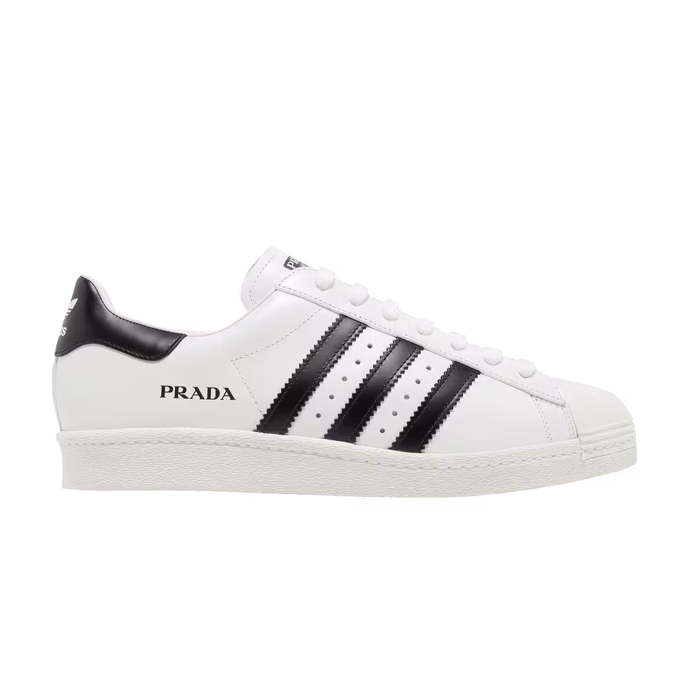 Prada x adidas Superstar White Black