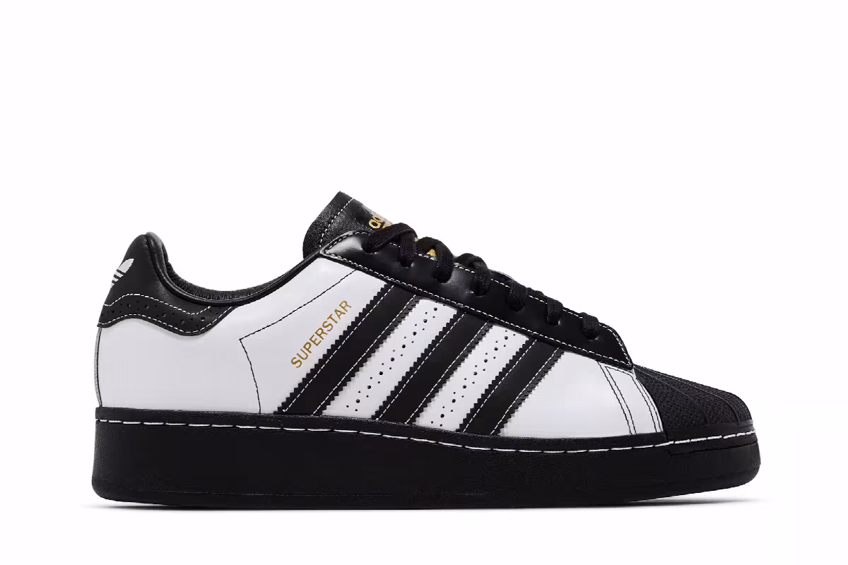 adidas Superstar XLG White Black Toe, view 2