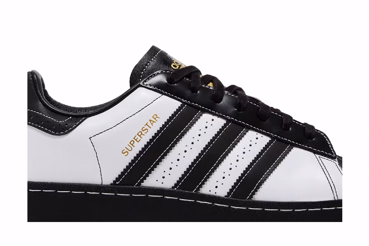 adidas Superstar XLG White Black Toe, view 3