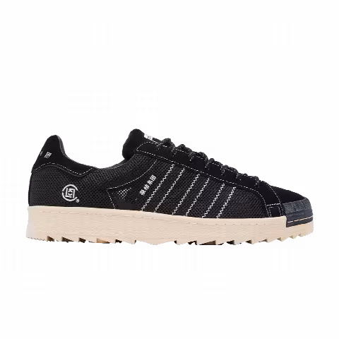 CLOT x Neighborhood x adidas Superstar 'Black'
