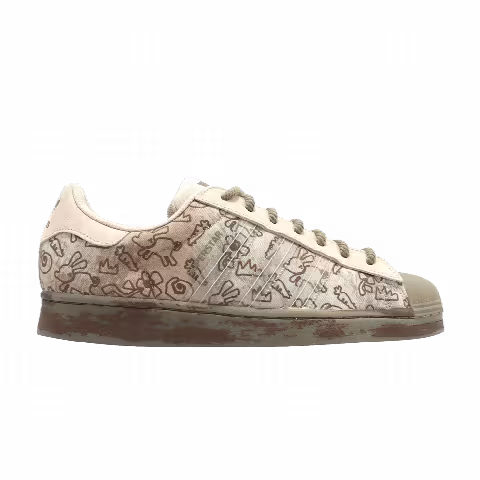 Melting Sadness x adidas Superstar 'Allover Graphics - Clear Brown'