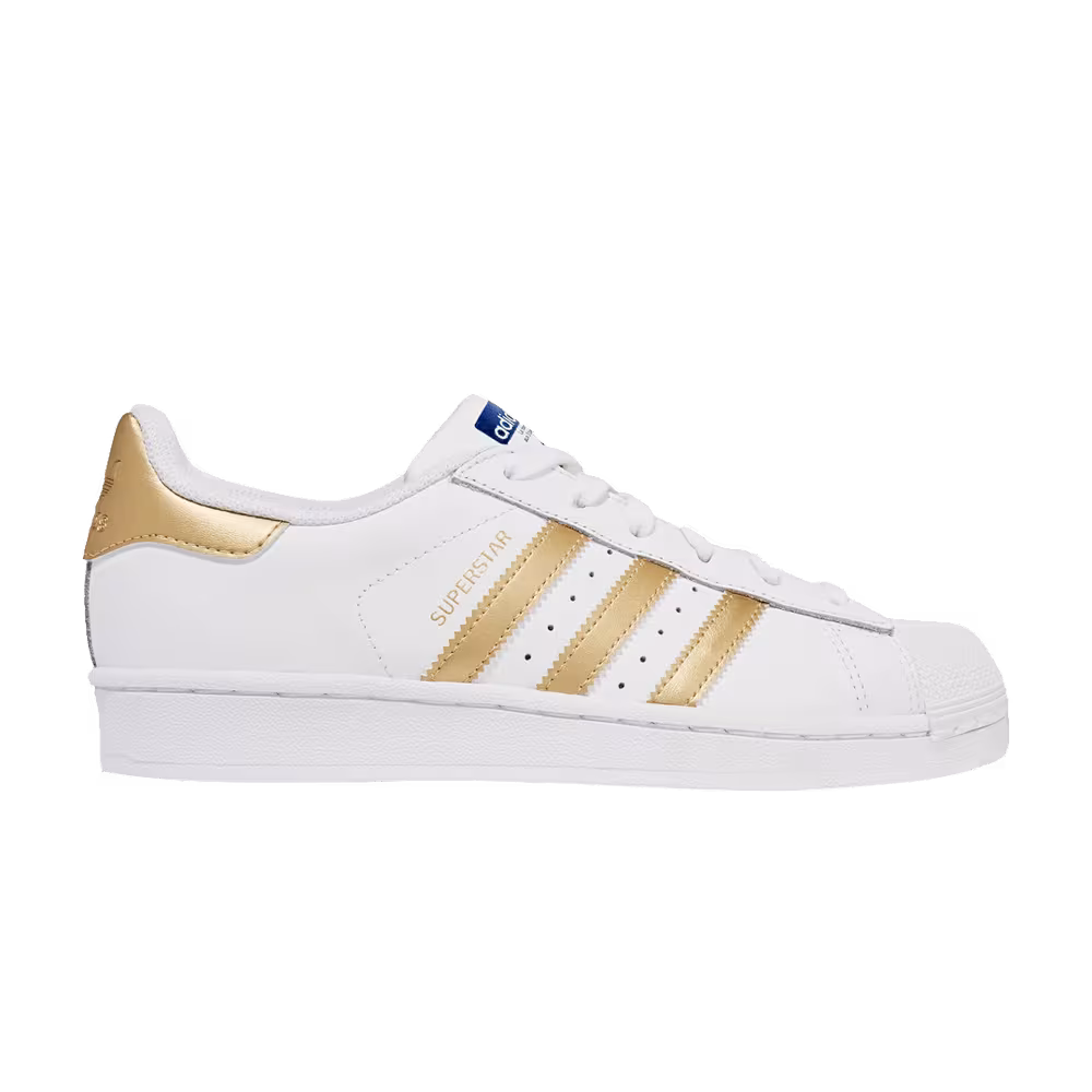Adidas Superstar White Gold