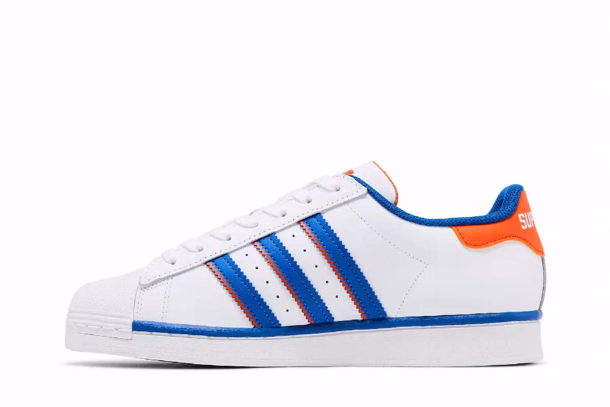 adidas Superstar vs. Rivalry Bold Blue, view 4