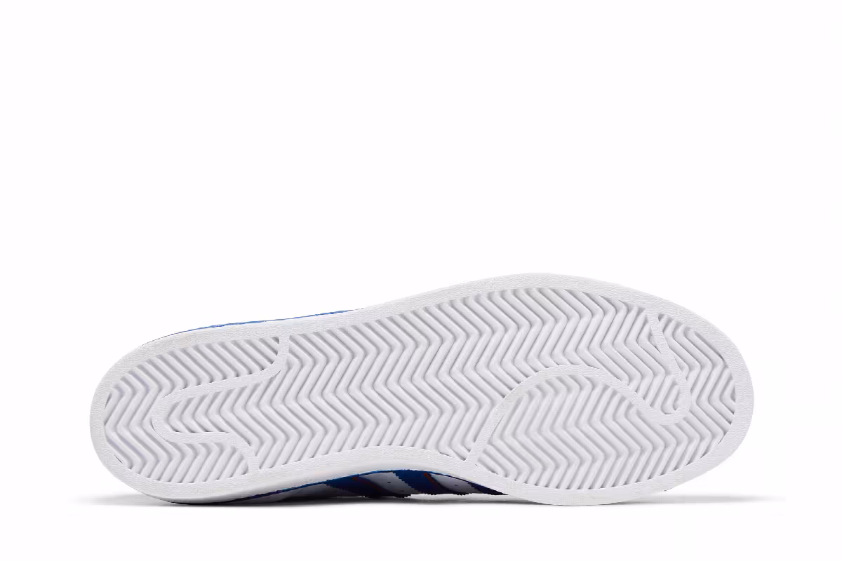 adidas Superstar vs. Rivalry Bold Blue, view 5