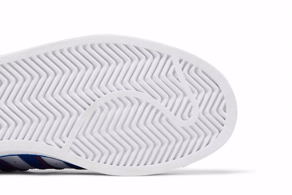 adidas Superstar vs. Rivalry Bold Blue, view 6