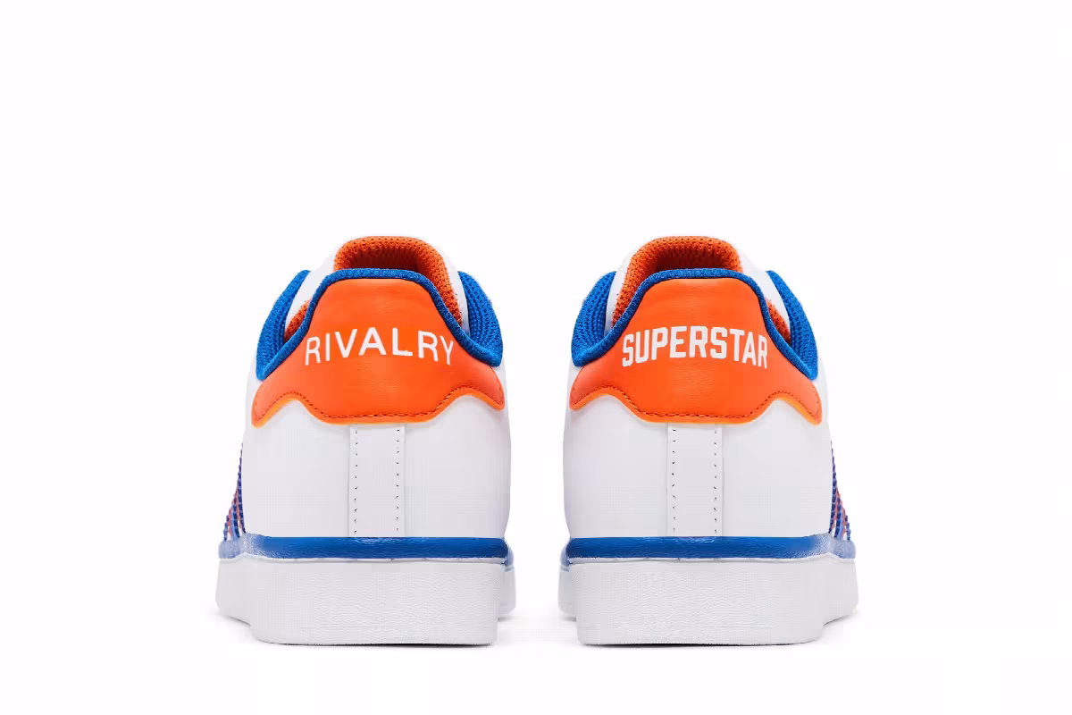 adidas Superstar vs. Rivalry Bold Blue, view 7