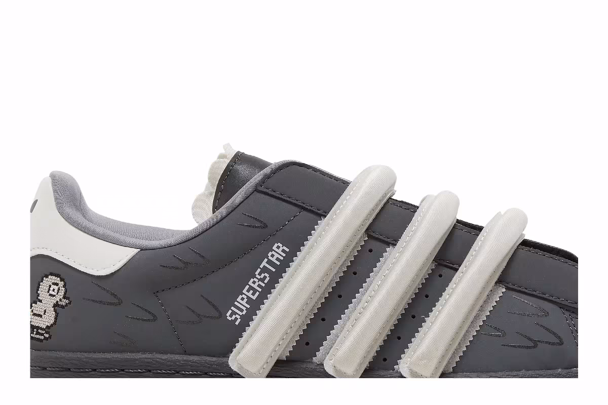 Melting Sadness x adidas Superstar 80s TR Duck, view 3